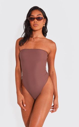 Womens Chocolate Strapless Swimsuit - - 6 - NastyGal UK (+IE) - Modalova