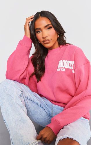 Womens Hot Brooklyn Puff Print Sweatshirt - XS - NastyGal UK (+IE) - Modalova