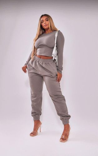 Womens Shape Charcoal High Waisted Cuffed Joggers - - 10 - NastyGal UK (+IE) - Modalova