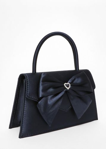 Womens Diamante Bow Mini Top Handle Bag - - One Size - NastyGal UK (+IE) - Modalova