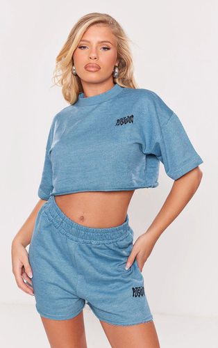 Womens Graphic Cotton Oversized Crop T Shirt - XS - NastyGal UK (+IE) - Modalova