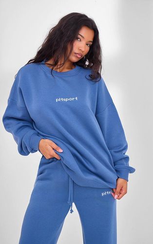 Womens PLT SPORT Steel Embroidered Oversized Sweatshirt - - XS - NastyGal UK (+IE) - Modalova