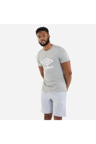 Stacked Logo T-Shirt - Grey - XL - Umbro - Modalova