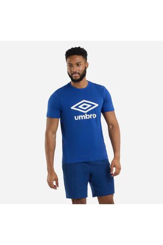 Stacked Logo T-Shirt - Blue - L - Umbro - Modalova