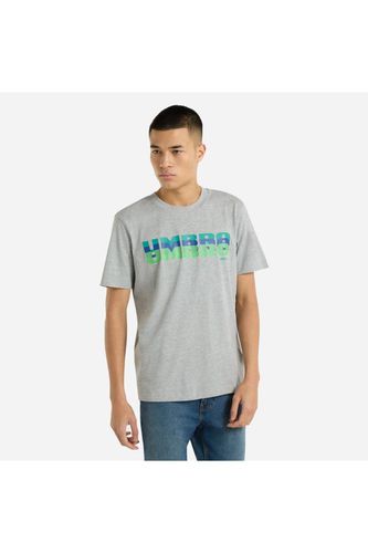 Layered Logo T-Shirt - Grey - M - Umbro - Modalova