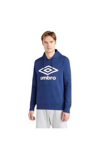 Team Stacked Logo Hoodie - Navy - L - Umbro - Modalova