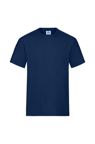 Heavy Cotton T-Shirt - Navy - S - Fruit of the Loom - Modalova