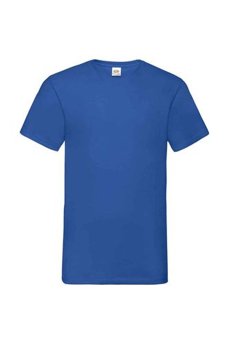 Value V Neck T-Shirt - Blue - S - Fruit of the Loom - Modalova