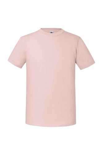 Ringspun Premium T-Shirt - Pink - S - Fruit of the Loom - Modalova
