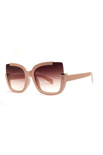 Womens Elizabeth Square Sunglasses - - One Size - Ruby Rocks - Modalova