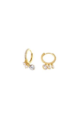 Womens Earrings Zircónias II - - One Size - Arte Nova Jewellery - Modalova