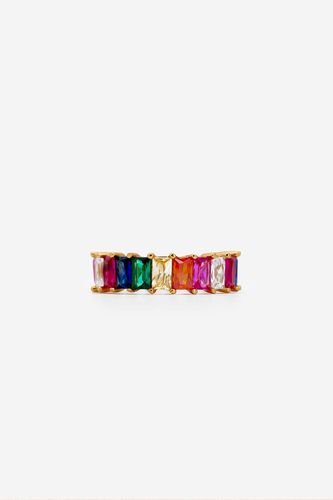 Womens Gold Rainbow Ring - - S - MUCHV - Modalova