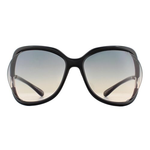 Womens Square Shiny Smoke Grey Gradient Sunglasses - One Size - NastyGal UK (+IE) - Modalova