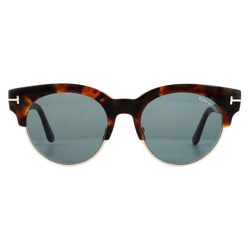 Round Havana Blue Sunglasses - - One Size - NastyGal UK (+IE) - Modalova