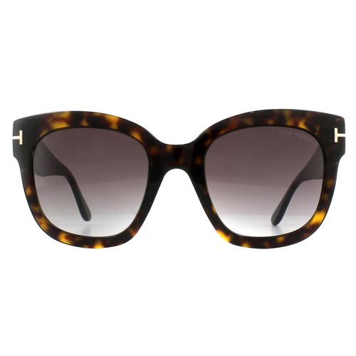 Womens Square Dark Havana Bordeaux Gradient Sunglasses - - One Size - NastyGal UK (+IE) - Modalova