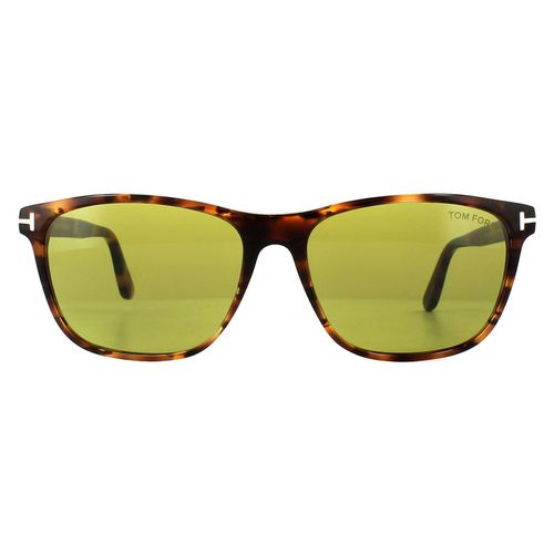 Rectangle Havana Green Sunglasses - - One Size - NastyGal UK (+IE) - Modalova