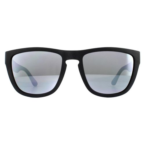 Square Matte Grey Mirror Sunglasses - One Size - Tommy Hilfiger - Modalova