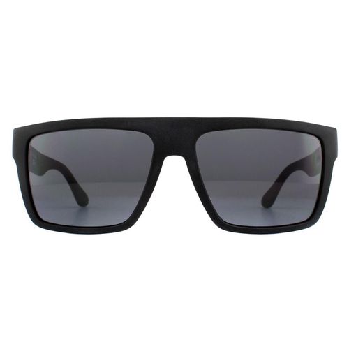 Rectangle Matte Grey Blue Sunglasses - One Size - Tommy Hilfiger - Modalova