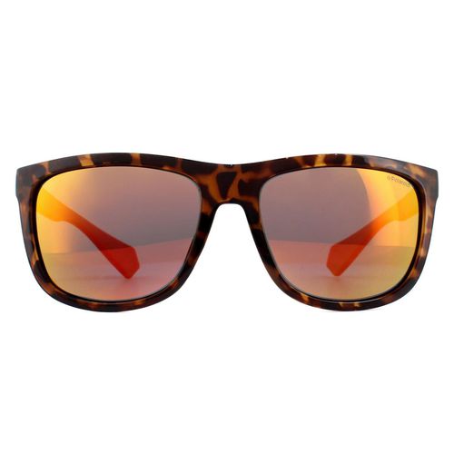 Round Dark Havana Red Polarized Sunglasses - - One Size - NastyGal UK (+IE) - Modalova
