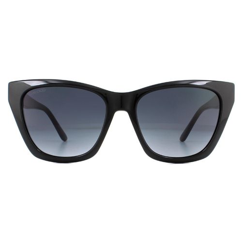 Womens Cat Eye Dark Grey Gradient Sunglasses - One Size - Jimmy Choo - Modalova
