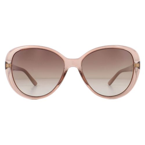 Womens Fashion Nude Brown Gradient Sunglasses - - One Size - Jimmy Choo - Modalova