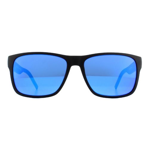 Rectangle Matte Blue Blue Mirror Sunglasses - One Size - NastyGal UK (+IE) - Modalova