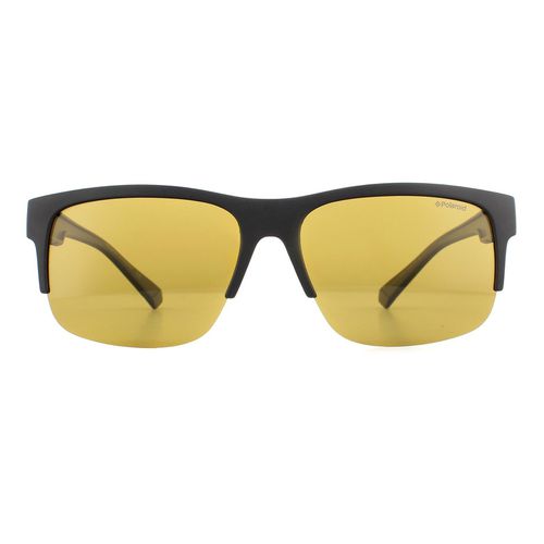 Suncovers Rectangle Yellow Polarized Sunglasses - One Size - Polaroid - Modalova