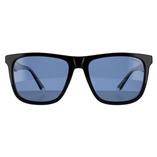 Square Blue Polarized Sunglasses - One Size - Polaroid - Modalova