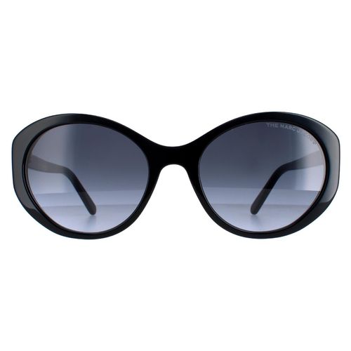 Womens Oval Dark Grey Gradient 520/S - One Size - Marc Jacobs - Modalova