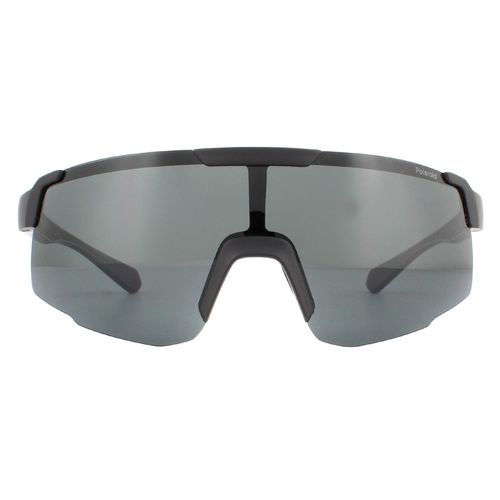Sport Shield Matte Grey Polarized Sunglasses - One Size - NastyGal UK (+IE) - Modalova