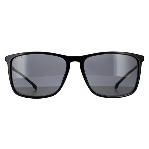 Rectangle Grey Polarized Sunglasses - One Size - Hugo Boss - Modalova
