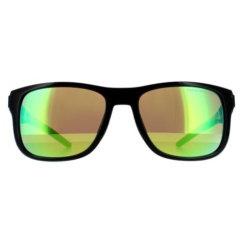 Wrap Green Mirror Sunglasses - One Size - Tommy Hilfiger - Modalova