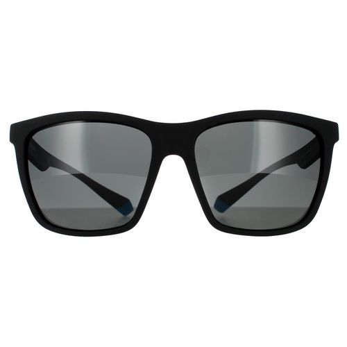 Rectangle Azure Grey Polarized Sunglasses - One Size - Polaroid - Modalova
