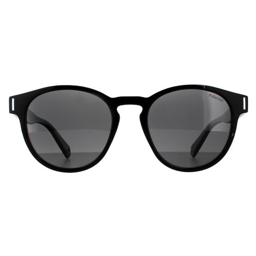 Round Grey Polarized Sunglasses - One Size - Polaroid - Modalova