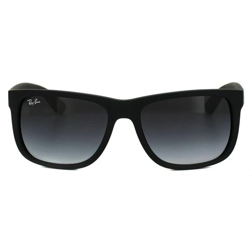 Rectangle Rubber Grey Gradient Sunglasses - One Size - Ray-Ban - Modalova