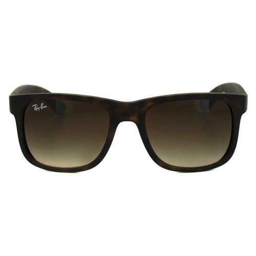 Rectangle Rubber Light Havana Gradient Sunglasses - One Size - Ray-Ban - Modalova