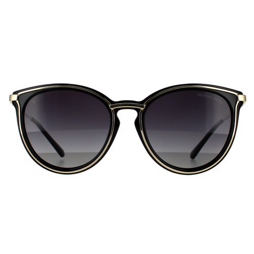 Womens Round Light Gold Dark Grey Gradient Polarized Sunglasses - One Size - NastyGal UK (+IE) - Modalova