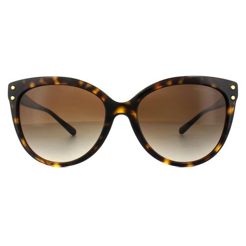 Womens Cat Eye Dark Havana Gradient Sunglasses - One Size - Michael Kors - Modalova