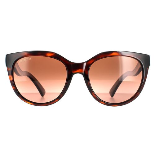 Womens Cat Eye Shiny Dark Tortoise Drivers Gradient Polarized Lia Sunglasses - One Size - NastyGal UK (+IE) - Modalova