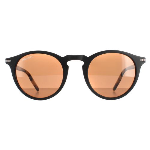 Round Mossy Oak Mineral Polarized Drivers Brown Raffaele Sunglasses - One Size - Serengeti - Modalova