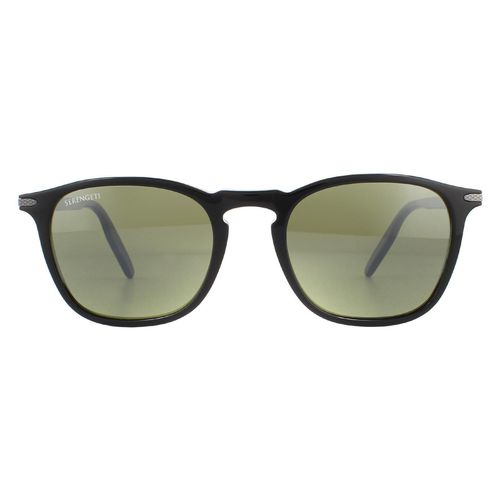 Round Shiny Green Mineral Polarized 555nm Sunglasses - One Size - NastyGal UK (+IE) - Modalova