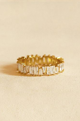 Womens Gold Chandelier Baguette Ring - Art Deco Jewellery - - O - MUCHV - Modalova