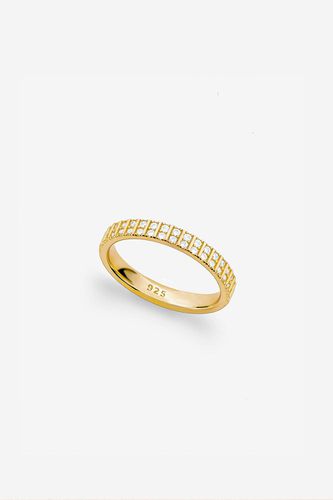 Womens Gold Double Row Stacking Ring - - O - MUCHV - Modalova