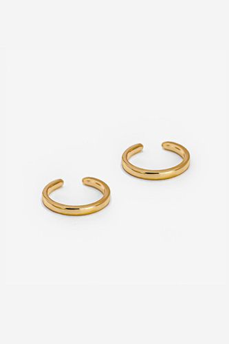 Womens Gold Adjustable Thin Ear Cuffs - - One Size - NastyGal UK (+IE) - Modalova