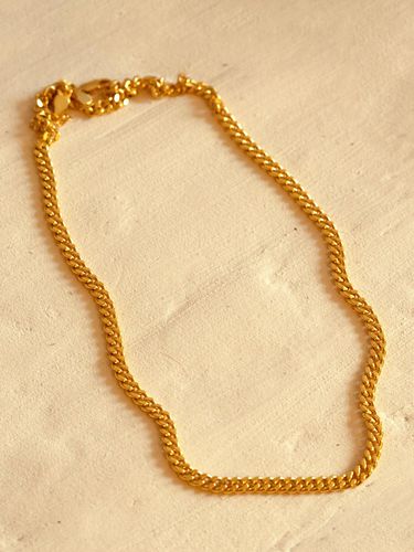 Womens Gold Cuban Curb Chain Necklace - - 18 inches - MUCHV - Modalova