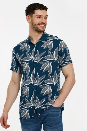 Foliage' Leaf Print Short Sleeve Shirt - - XL - NastyGal UK (+IE) - Modalova