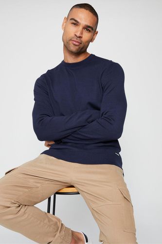 Keanu' Crew Neck Knitted Jumper - - XL - Threadbare - Modalova