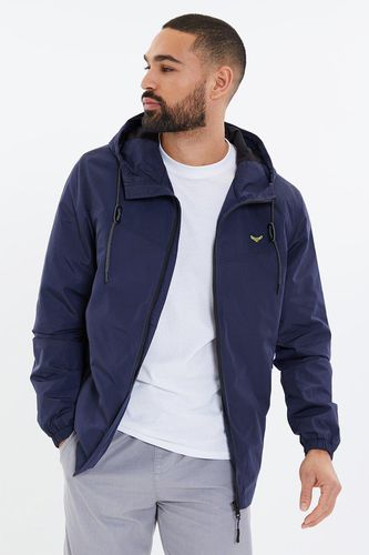 Capture' Lightweight Zip Through Hooded Mac - - S - Threadbare - Modalova