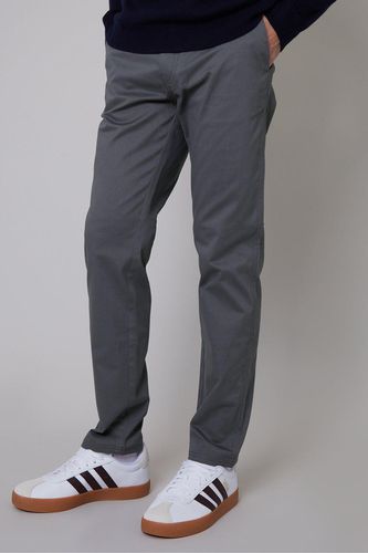 Laurito' Cotton Regular Fit Chino Trousers with Stretch - - 38R - Threadbare - Modalova