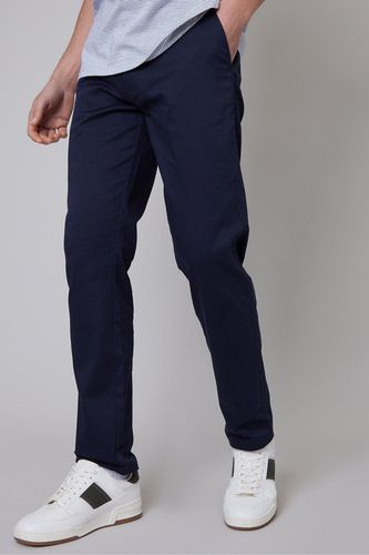 Laurito' Cotton Regular Fit Chino Trousers with Stretch - - 34R - Threadbare - Modalova
